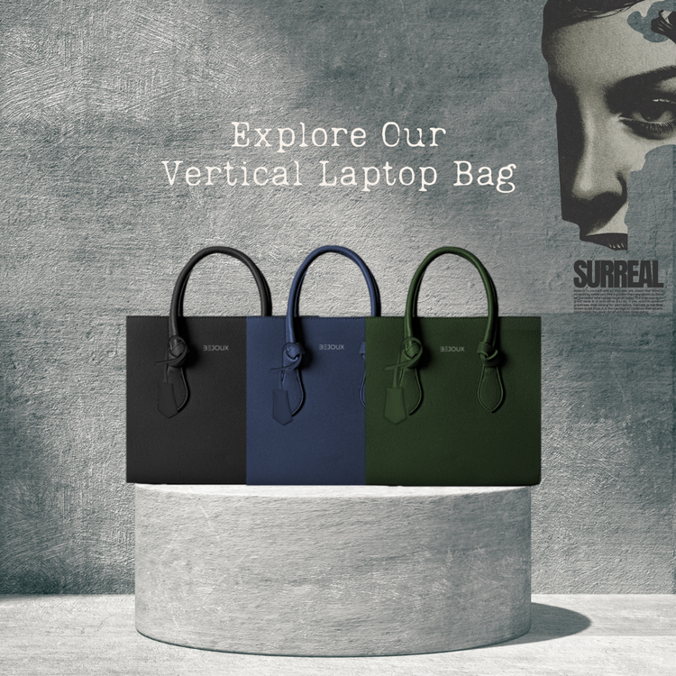 Vertical laptop Bag Style